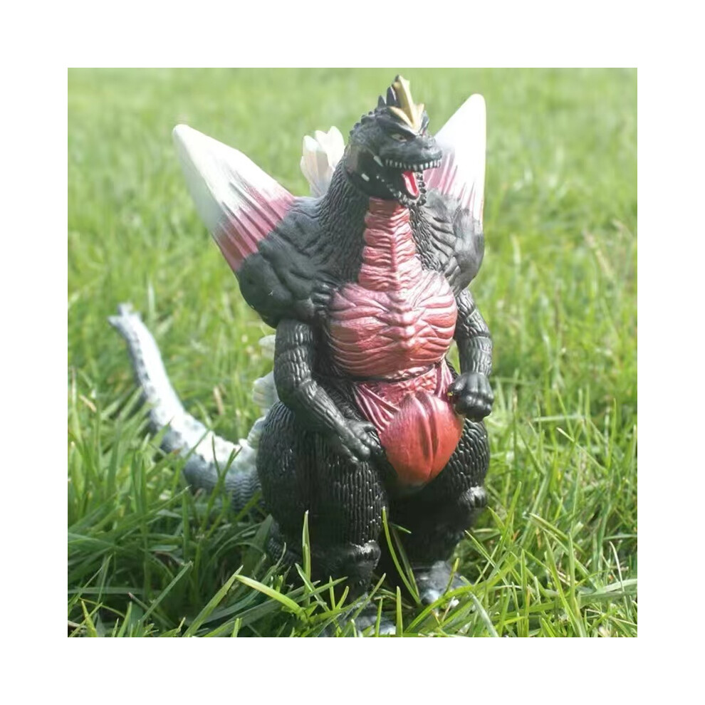 Maxpower (17Cm, No Box) Godzilla King Of Monsters Runaway Mechanical Lotus Planet Godzilla Action Figure Collection Model Red
