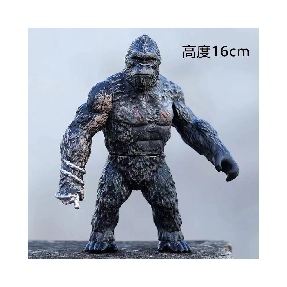 Maxpower (16Cm, No Box) Godzilla King Of Monsters Runaway Mechanical Lotus Planet Godzilla Action Figure Collection Model Red