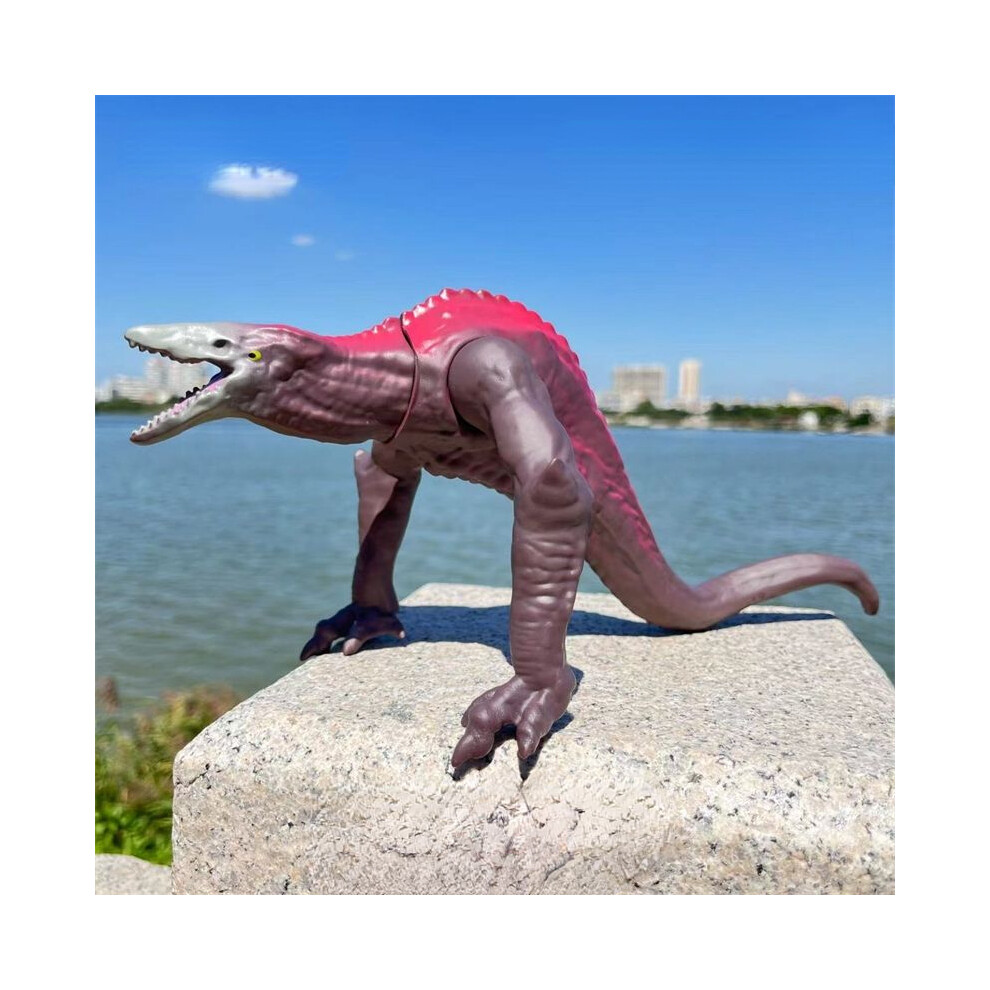 Maxpower (10Cm, No Box) Godzilla King Of Monsters Runaway Mechanical Lotus Planet Godzilla Action Figure Collection Model Red