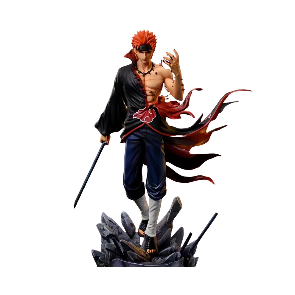 Maxpower (24Cm With Box) 24Cm Figure Action Figure Pain Akatsuki Shinra Tensei Gk Statue Model Toys Anime Figures Collections
