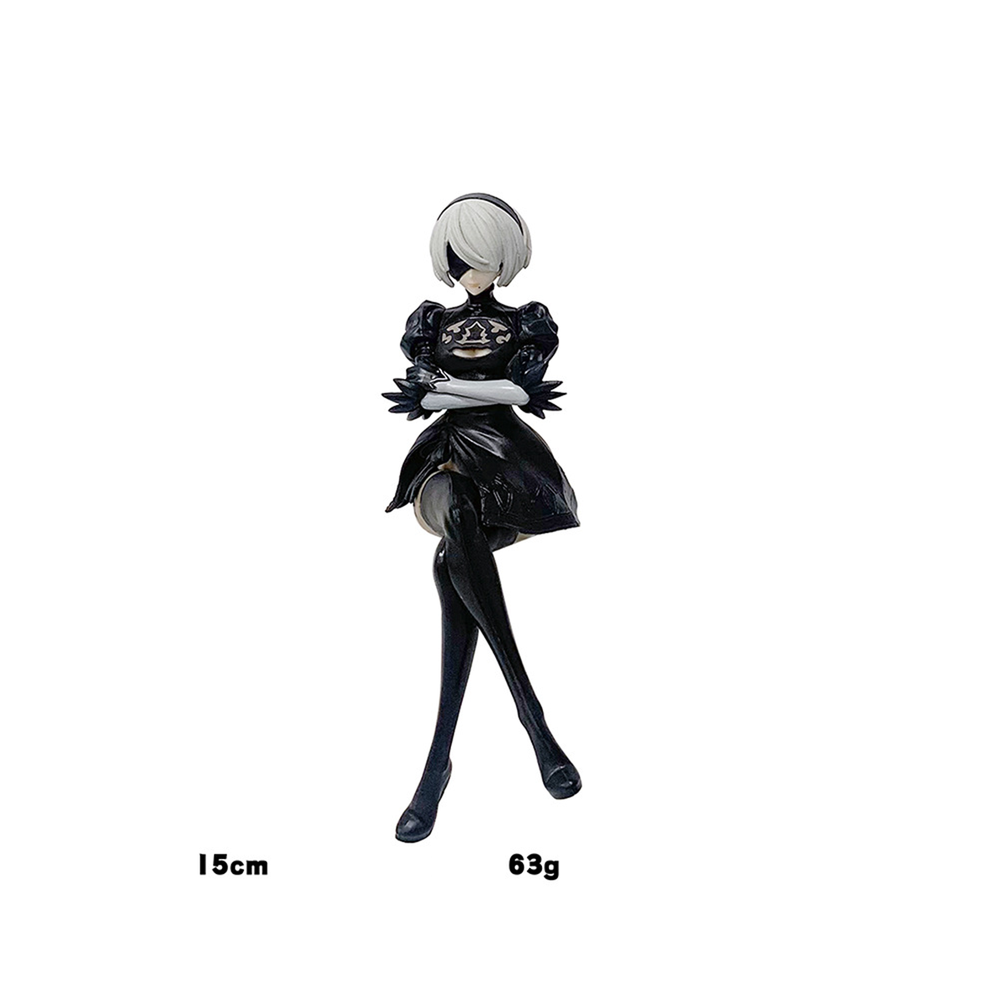 Maxpower (2) New Sega Nier:automata Ver1.1a 2B Yorha No. 2 Type B Premium Chokonose Figure Anime Model Collectible