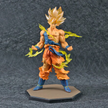 (17cm) Hot Anime Dragon Ball Son Goku Super Saiyan Figure 17cm/6.69in Goku DBZ Action Figure Model Gifts Collectible