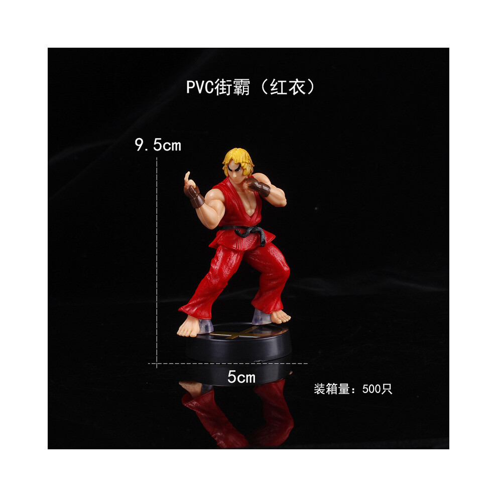 Maxpower (2) Game Street Fighter Figure Ryu Ken Action Figures Room Decor Birthday Gift Pvc Collection Toys For Boys