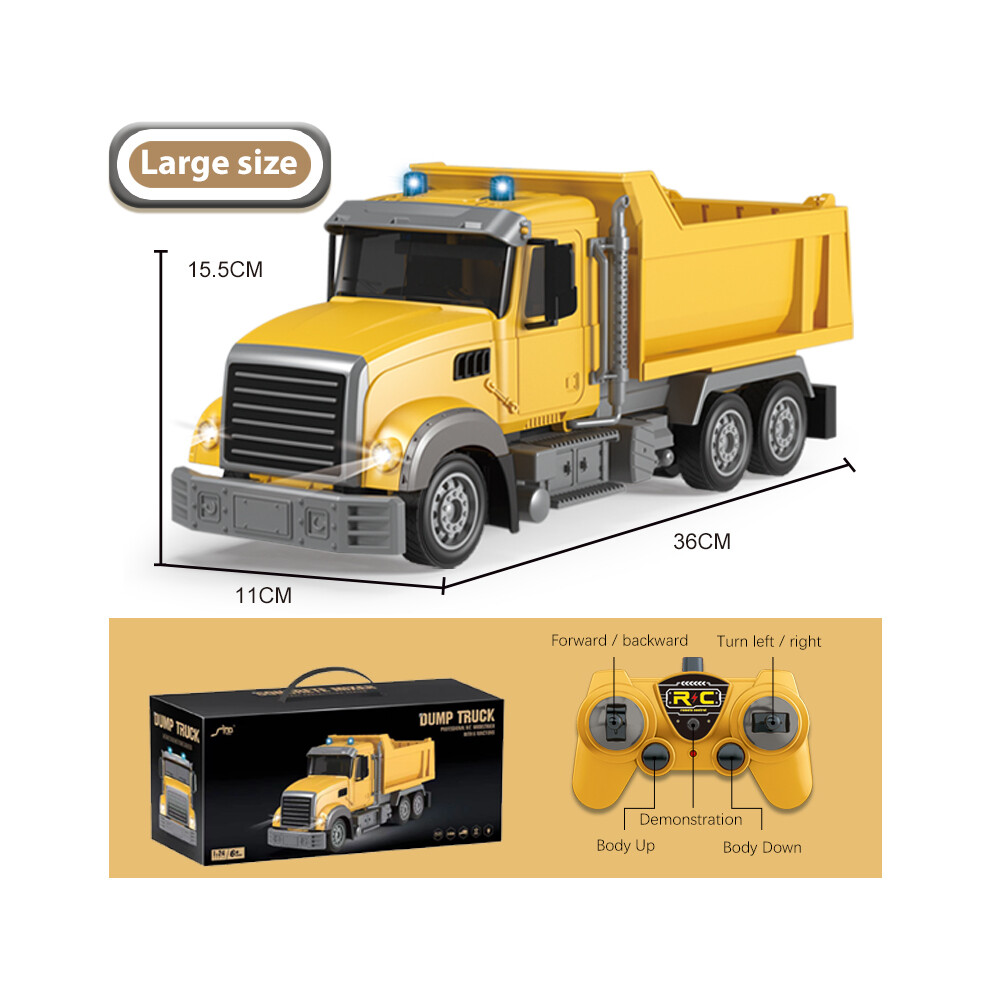 Maxpower (Qh2901-2D) 2.4Ghz Remote Control Car Rc Forklift Truck Engineering Vehicles Cranes Liftable Spray Simulated Sound