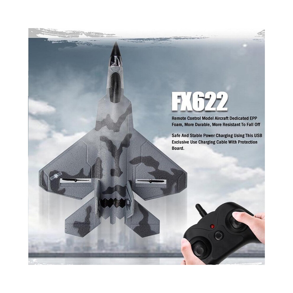 Maxpower (34Cm Fx622 Led) Fx620 Rc Plane Toy Cessna 150M Jet Su35 Electric Foam Flyer Remote Control Hawker Glider Airplane Model