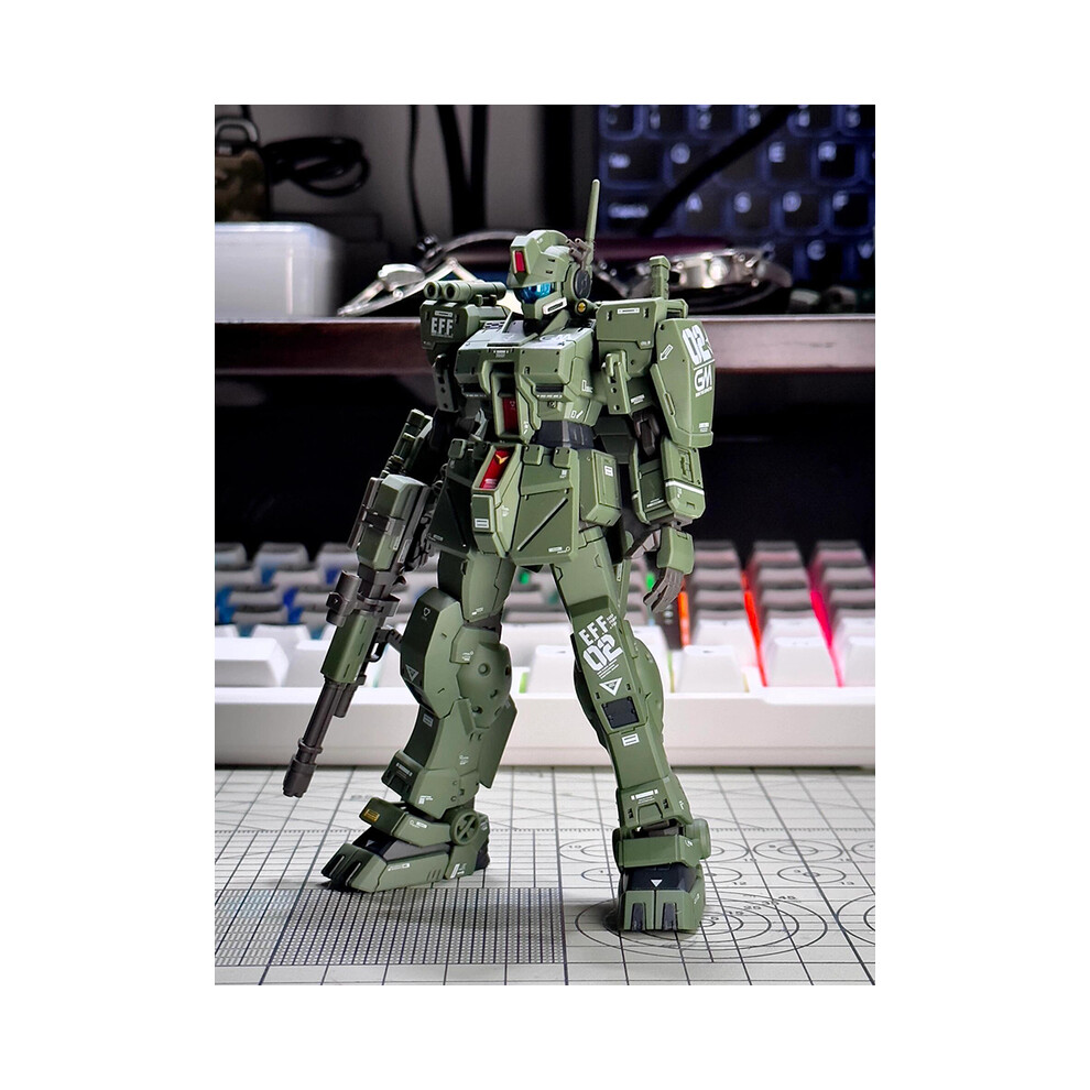 Maxpower (Rgm-78S Gm Spartan) 1/144 Xfs Hg Rgm-79S Gm Spartan Assembly Model Kit Collection Decorate Model Action Figures Fiugrine