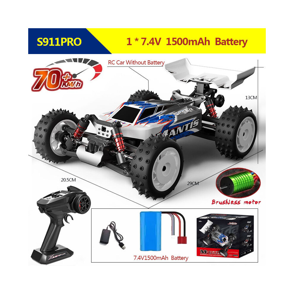 Maxpower (S911 Pro 70Km) S911pro 1:16 4Wd Rc Car Remote Control Cars High Speed Drift Brushless Monster Truck For Kids Vs Wltoys
