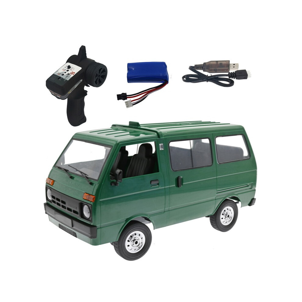 Maxpower (Green B1) 1/10 Wpl D42 Rc Car 2.4G Simulation Van Drift Truck Led Remote Control Vehicle Off-Road Tj110 Rc Car