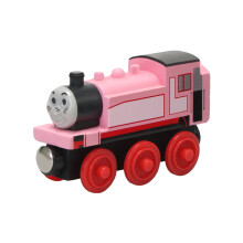 (14) Thomas and Friends Wooden Pocket Toy Train Model Toy Molley Gold Diesel Lady Toby Rail Train Toys For