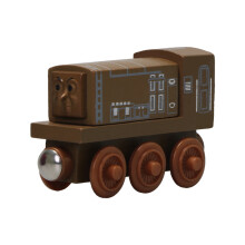 (25) Thomas and Friends Wooden Pocket Toy Train Model Toy Molley Gold Diesel Lady Toby Rail Train Toys For