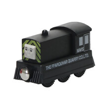 (24) Thomas and Friends Wooden Pocket Toy Train Model Toy Molley Gold Diesel Lady Toby Rail Train Toys For