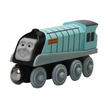 (28) Thomas and Friends Wooden Pocket Toy Train Model Toy Molley Gold Diesel Lady Toby Rail Train Toys For
