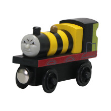 (5) Thomas and Friends Wooden Pocket Toy Train Model Toy Molley Gold Diesel Lady Toby Rail Train Toys For