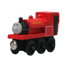 (6) Thomas and Friends Wooden Pocket Toy Train Model Toy Molley Gold Diesel Lady Toby Rail Train Toys For