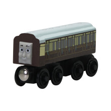 (7) Thomas and Friends Wooden Pocket Toy Train Model Toy Molley Gold Diesel Lady Toby Rail Train Toys For