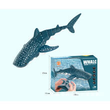 (Spot no spray water) 2.4G Simulation Remote Control Animals with Lights Submarine Robots Spray Water Rc Shark Toy Electric