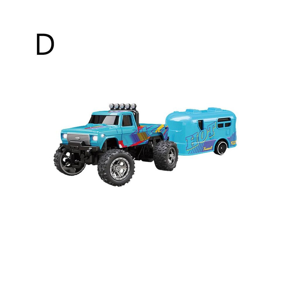 Maxpower (Blue) 1/64 Variable Speed Racing Mini Remote Control Car Electric Four-Wheel Drive Off-Road Drift Car Alloy