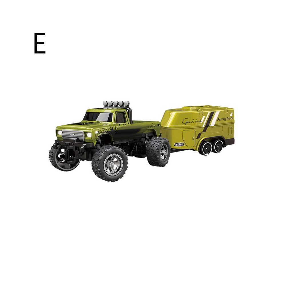 Maxpower (Green) 1/64 Variable Speed Racing Mini Remote Control Car Electric Four-Wheel Drive Off-Road Drift Car Alloy