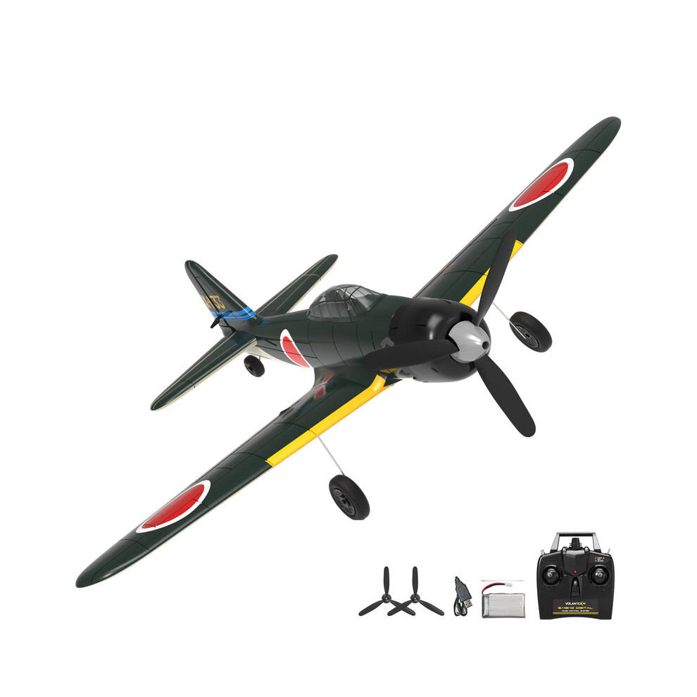 Maxpower (With 1 Battery) Zero Rc Aircraft Epp 400Mm Wingspan 2.4G 6-Axis Remote Control Airplane Rc Plane 761-15 Rtf Fighter