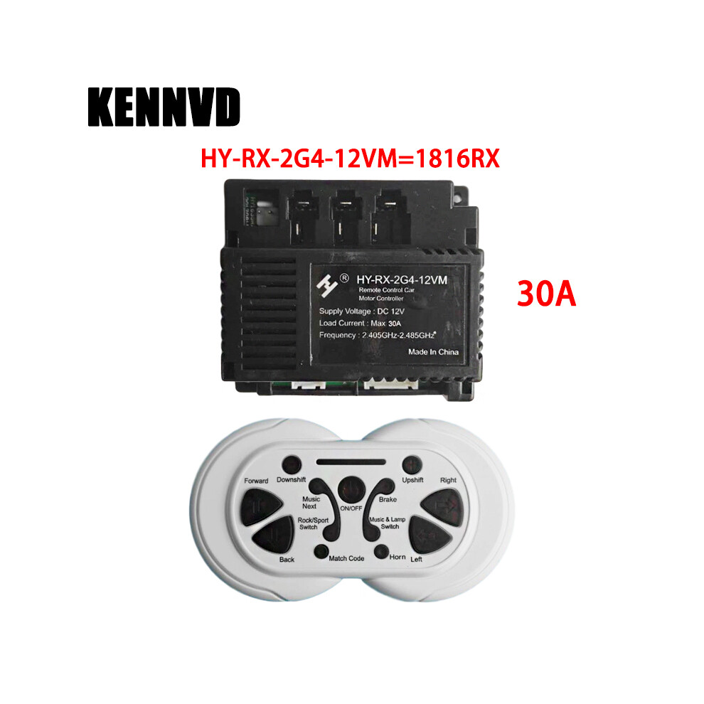 Maxpower (Hy-Rx-2G4-12Vm) Children Electric Car Receiver And Remote Control,Universal Jr Remote Control And Receiver,Children