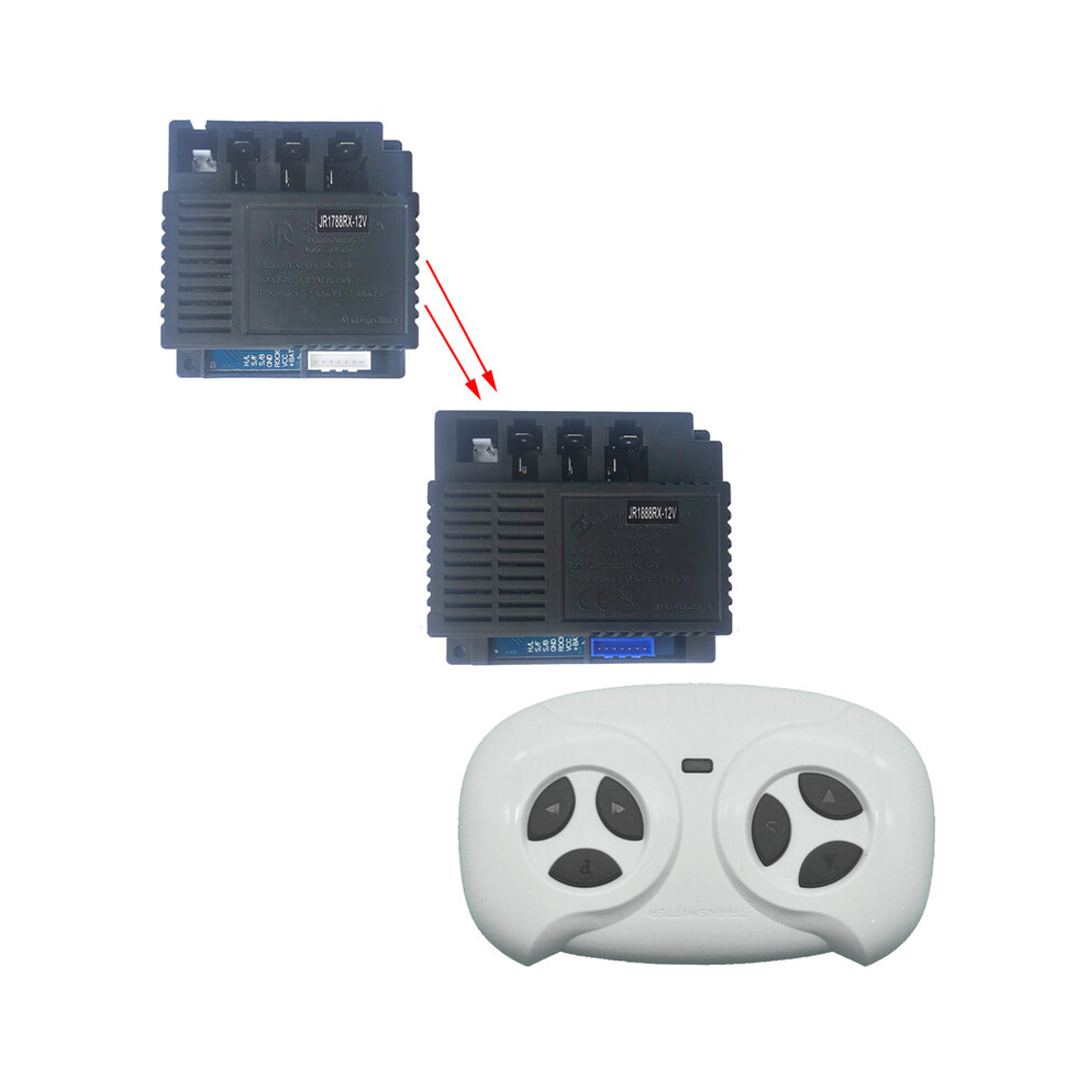 Photos - Parts for Drones & RC models MAXPOWER  Children Electric Car Receiver and Remote Control,Universal JR Remote Control and Receiver,Children (JR1788RX full set)