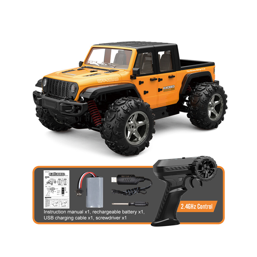 Maxpower (C8819 ) C8819 1: 20 Full Scale High Speed Remote Control Rc Racing 4Wd Climbing Remote Control Children Toy Yellow
