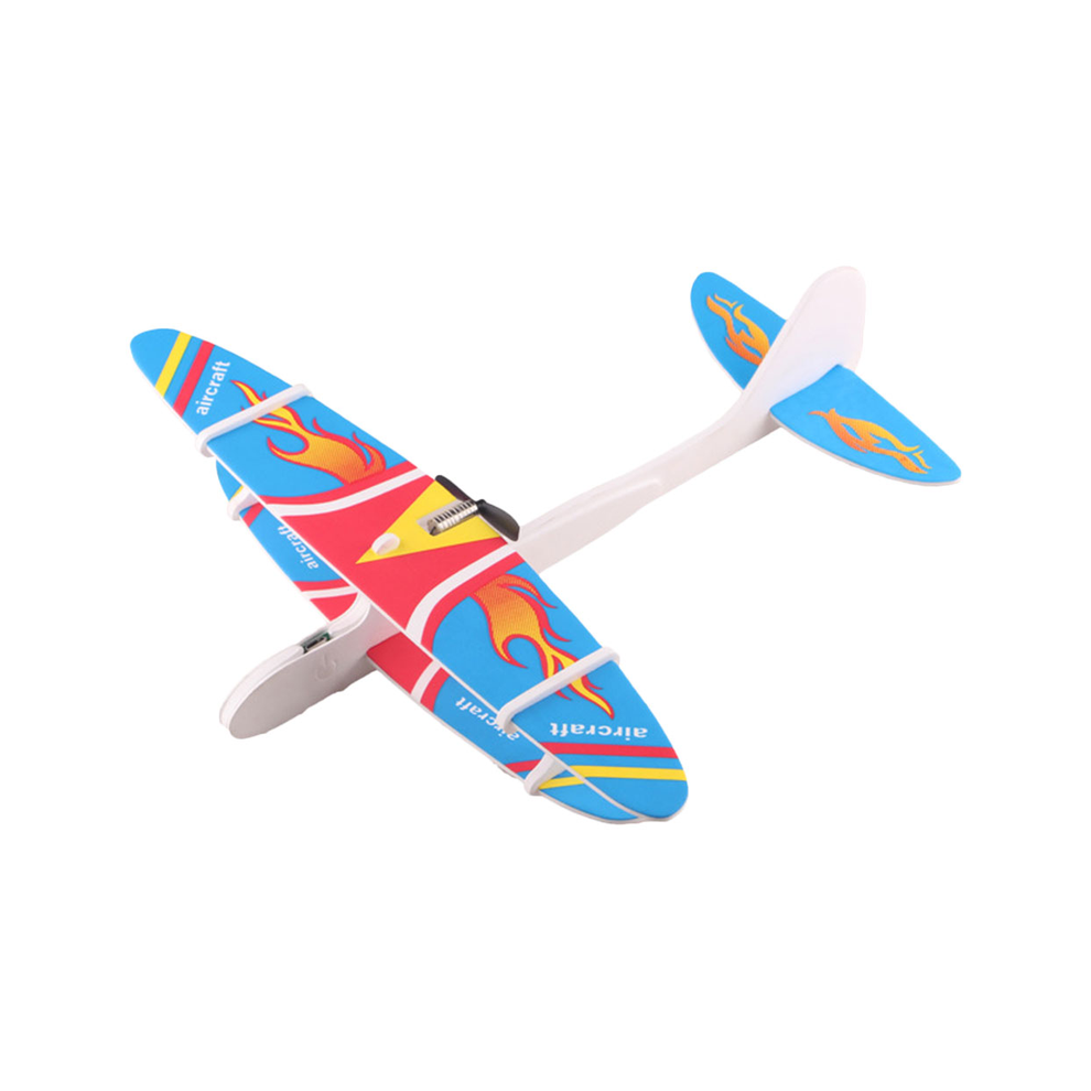 Maxpower (Sky-Blue) Electric Capacitor For Aircraft Outdoor Playset Plane Simulation Fighter Toy Airplane Epp Child Model