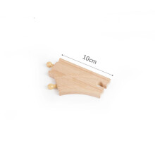 (Wooden track 1pc A13) Wooden Train Toy Accessories Fit for All Brands Trains Wooden Train Track Pieces Railway Bridge Educational