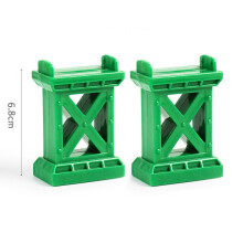 (Wooden track 2pc A31) Wooden Train Toy Accessories Fit for All Brands Trains Wooden Train Track Pieces Railway Bridge Educational