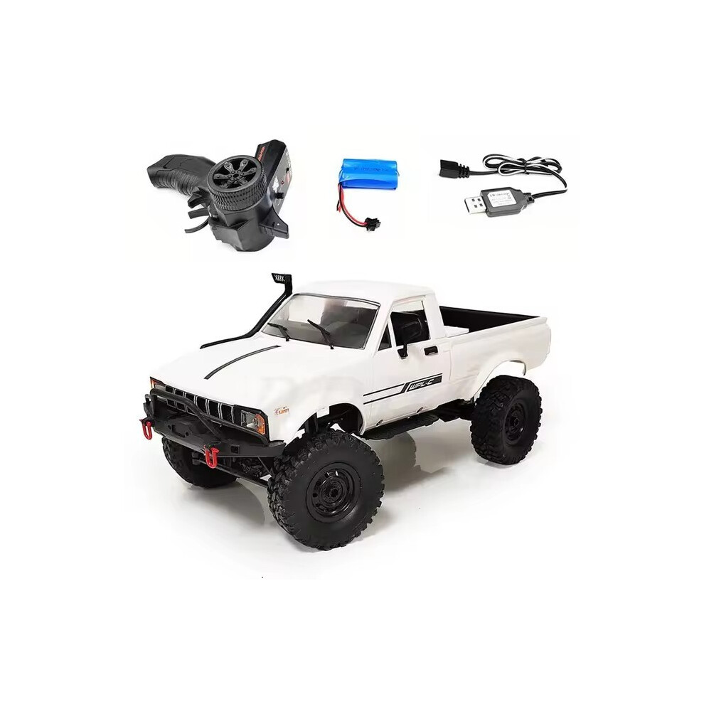 Maxpower (Full Scale C24-1) Wpl Mn82 C64-1 Rc Car Araba 1/16 2.4G Full Scale 4Wd Adults Climbing Car Off Road Vehicle C24 Pickup