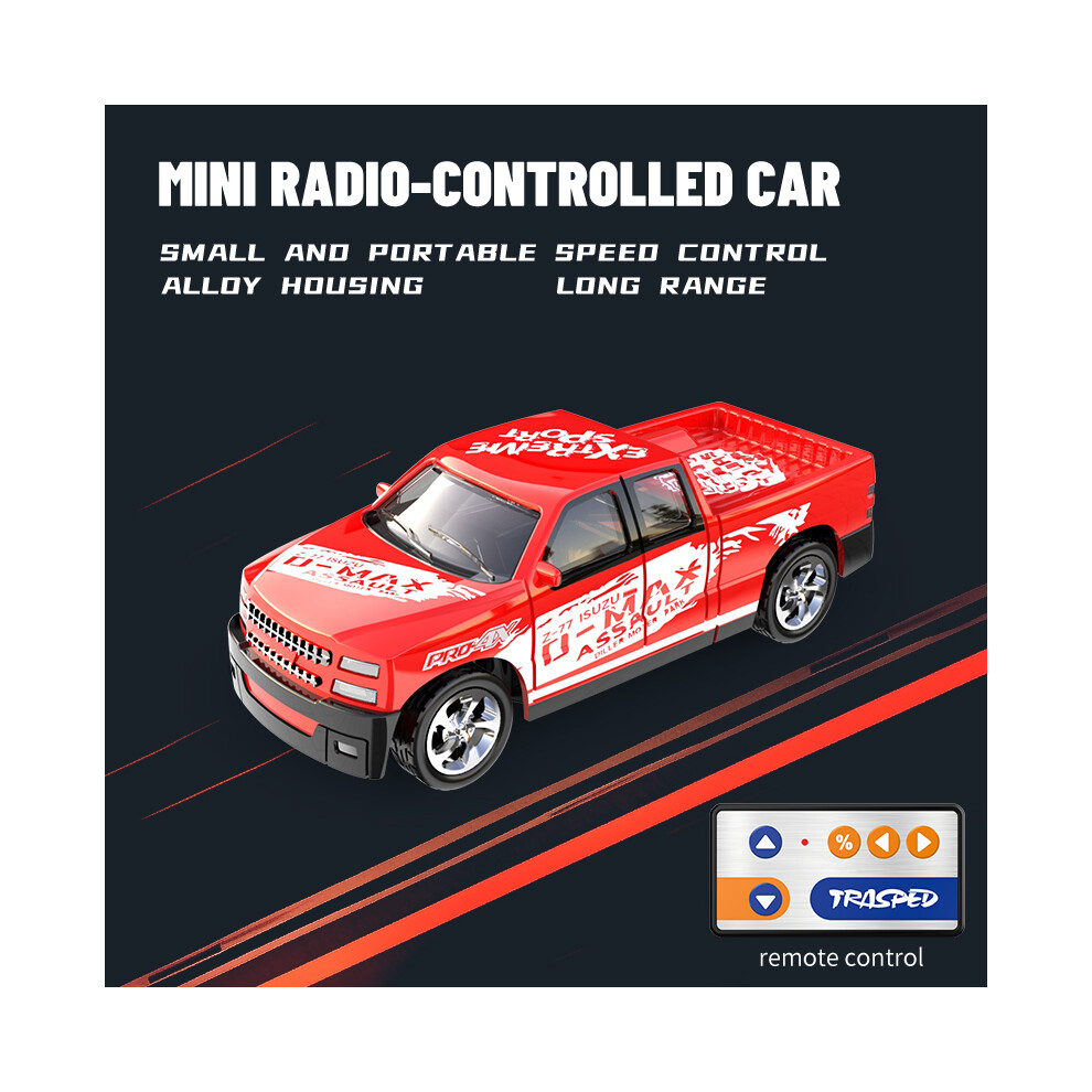 Photos - Parts for Drones & RC models MAXPOWER  New RC Car MINI Alloy 1/64 Remote Control Car Convenient to Carry 60 Minutes of Work Time Children's (5501C)