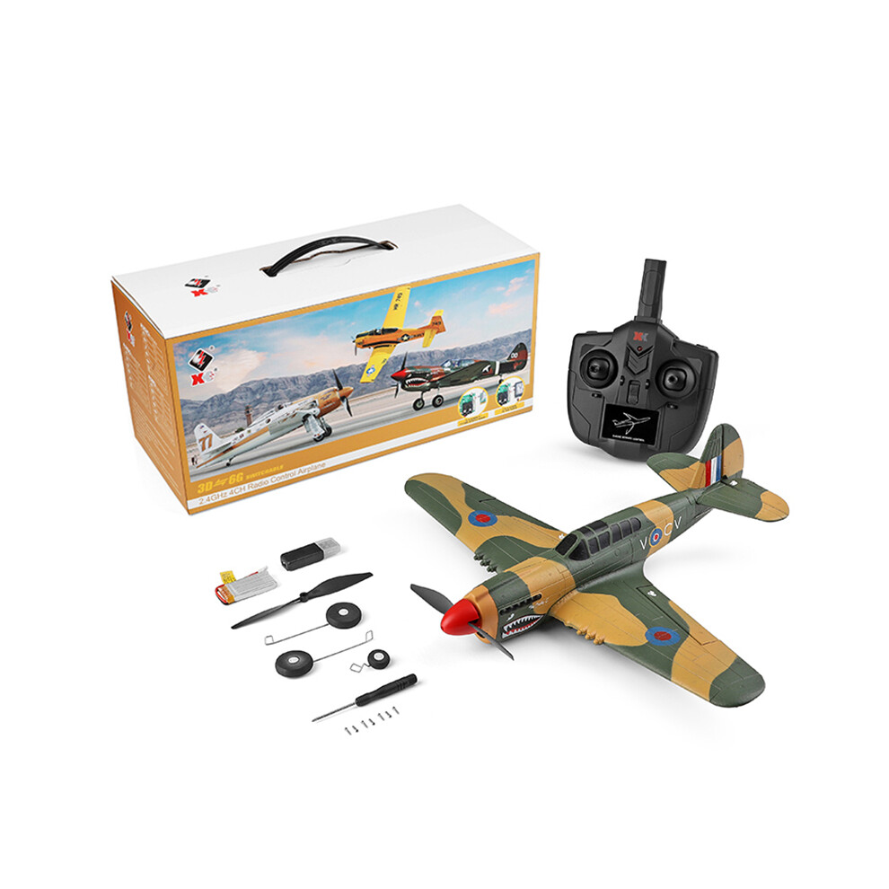 Maxpower (A220 1 Battery) Wltoys A220 A210 A260 2.4G 4Ch 6G/3D Stunt Plane Six Axis Rc Fighter Rc Airplane Electric Glider Unmanned