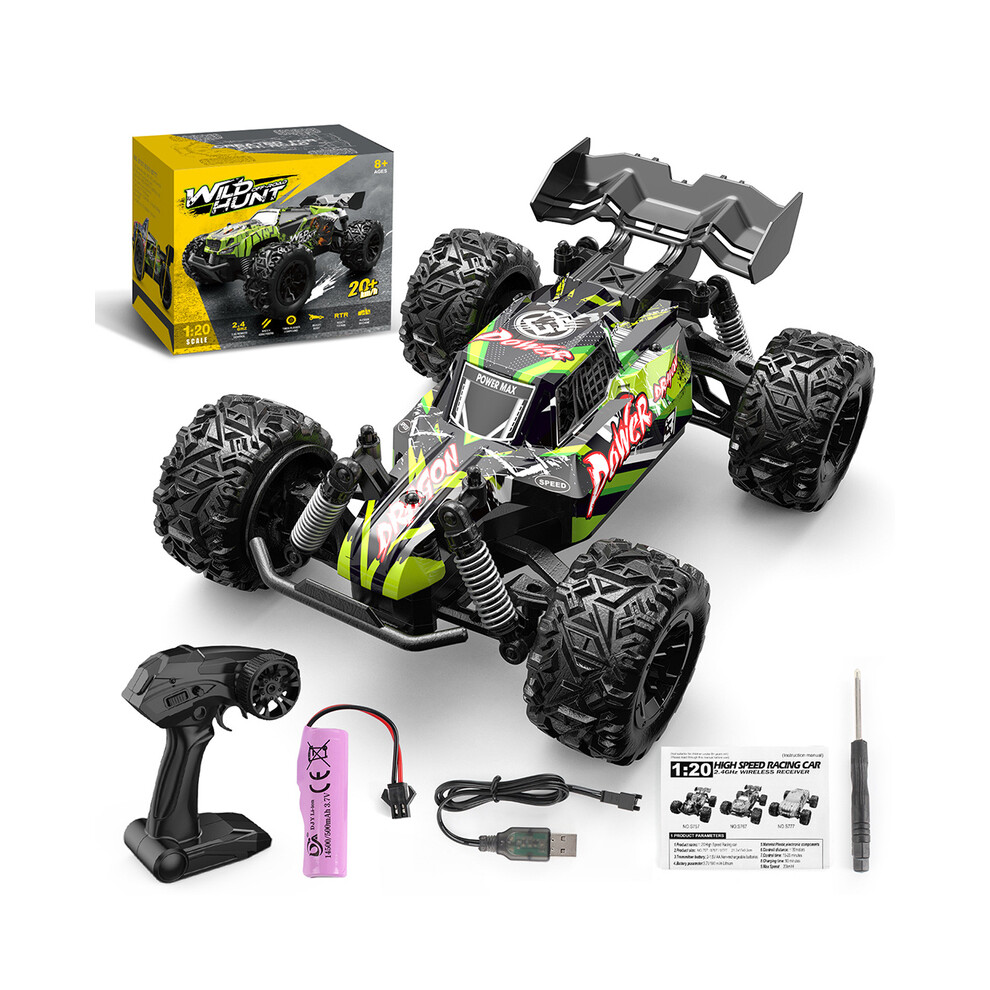Maxpower (S757-) 1:20 Off Road Rc Car 2.4G Radio Remote Control Cars Rtr High Speed Climbing Drift Remote Control Monster Green