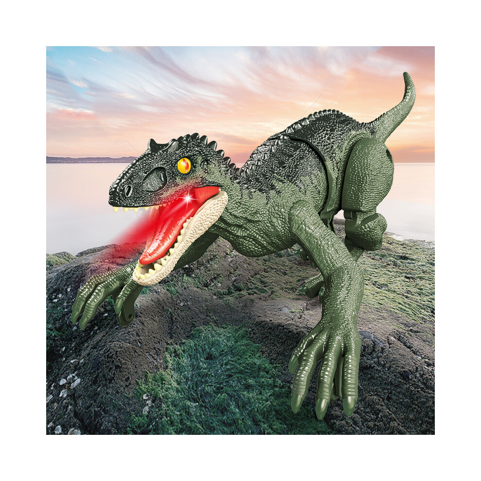 Maxpower (Sm020) Remote Control Dinosaur Toys, Walking Dino With And Sound Velociraptor Tyrannosaurus Rex Spinosaurus Light