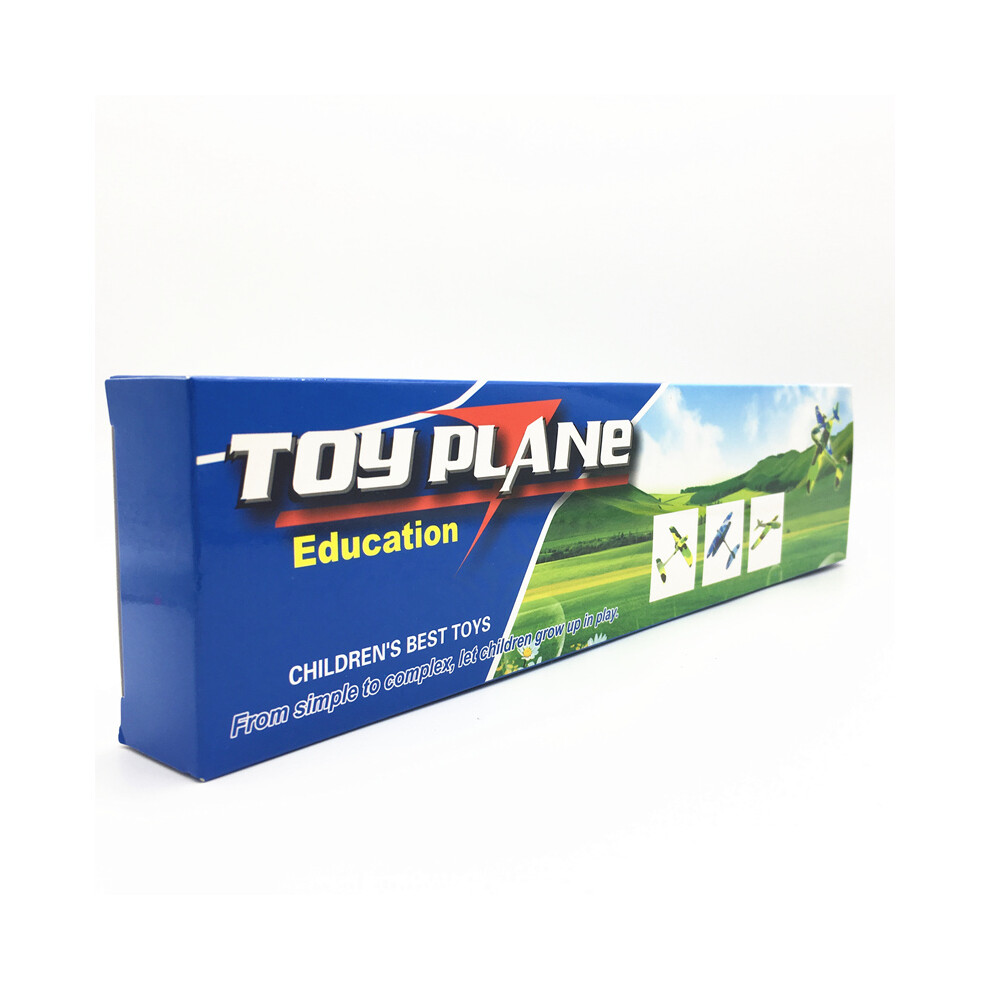 Maxpower (1Pcs Random With Box) Capacitor Electric Airplaneshand Launch Throwing Glider Aircraft Inertial Foam Eva Toy Plane Model Outdoor