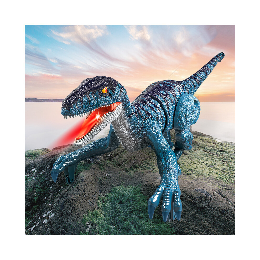 Maxpower (Sm016) Remote Control Dinosaur Toys, Walking Dino With And Sound Velociraptor Tyrannosaurus Rex Spinosaurus Light