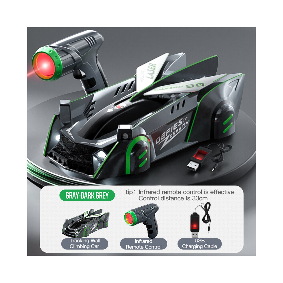 Maxpower (0045Rlr-733S) Chasing Wall Climbing Car Infrared Sensor Remote Control Car Wall Car Four-Wheel Drive Toy Racing Light