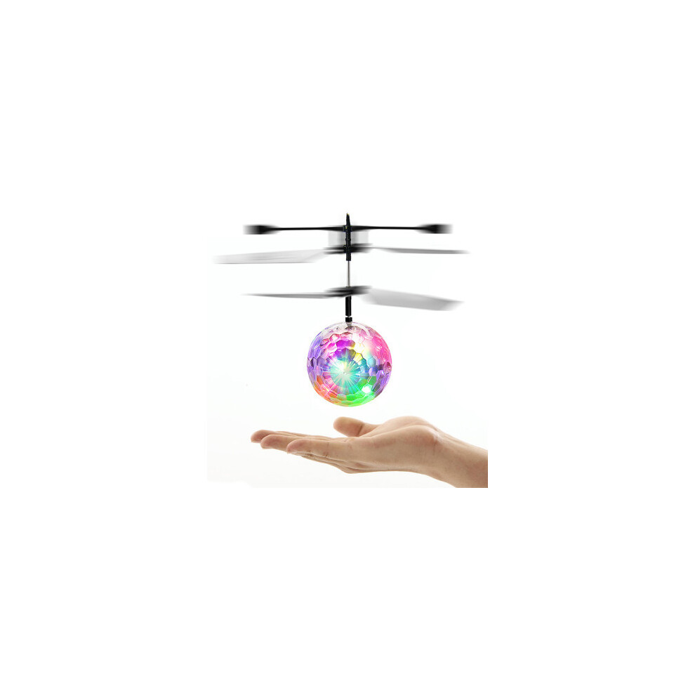 Maxpower (Multicolor) New Flying Ball Luminous Kid's Flight Balls Electronic Infrared Induction Aircraft Remote Control Toys