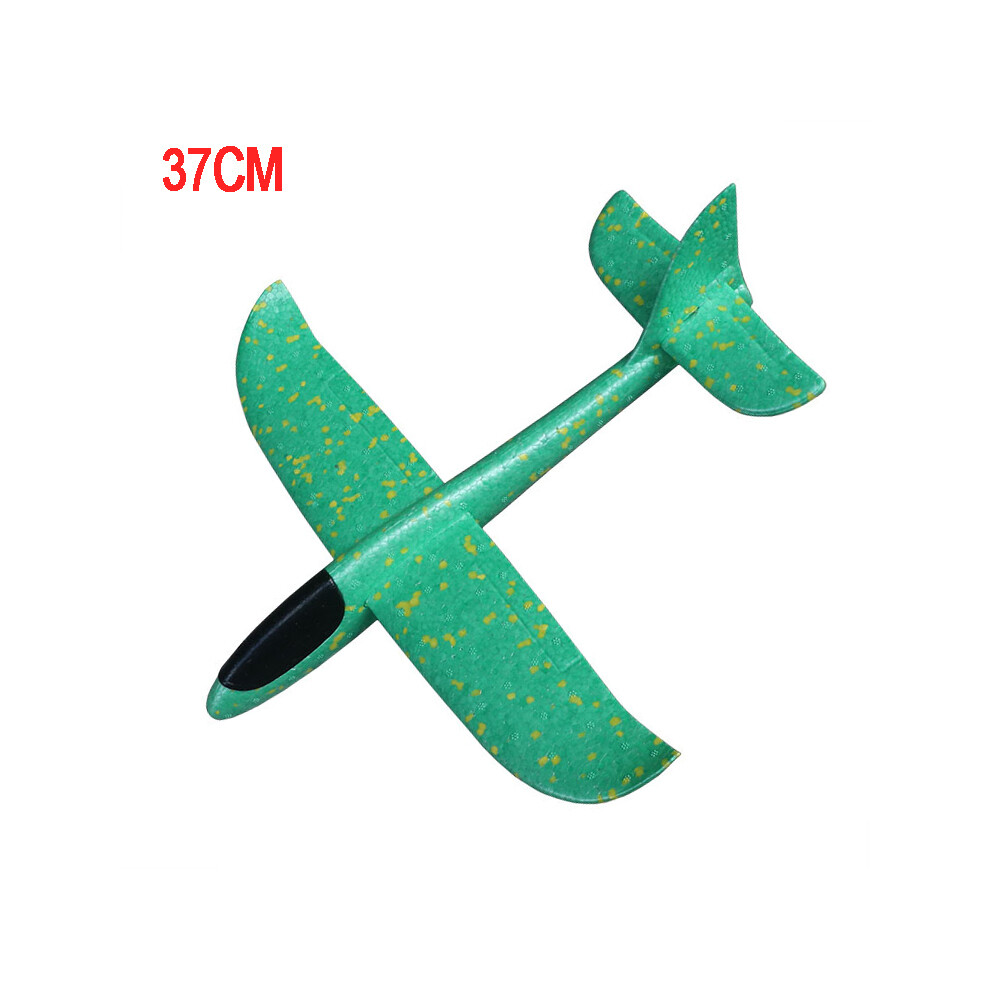 Maxpower (36Cm ) Diy Planes Hand Throw Airplane Epp Foam Launch Fly Glider Model Aircraft Outdoor Fun Toys For Children Green