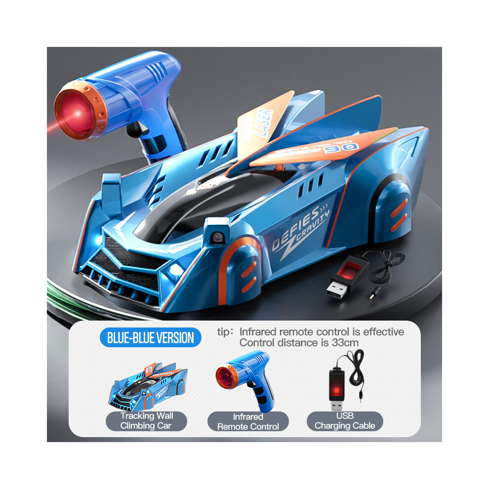 Maxpower (0045Rlr-731S) Chasing Wall Climbing Car Infrared Sensor Remote Control Car Wall Car Four-Wheel Drive Toy Racing Light