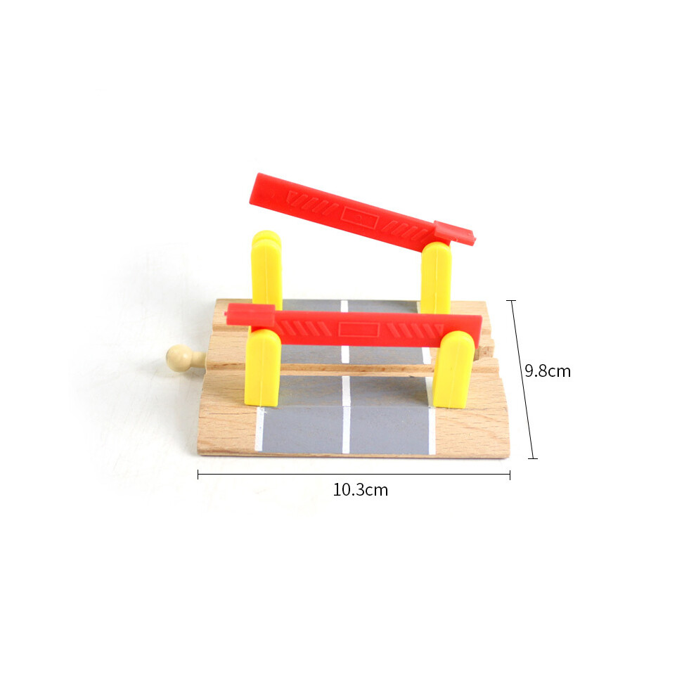 Maxpower (1Pc) Wooden Track Accessories Beech Wood Railway Train Track Bridge Connector Toys Fit Thomas Wooden Train