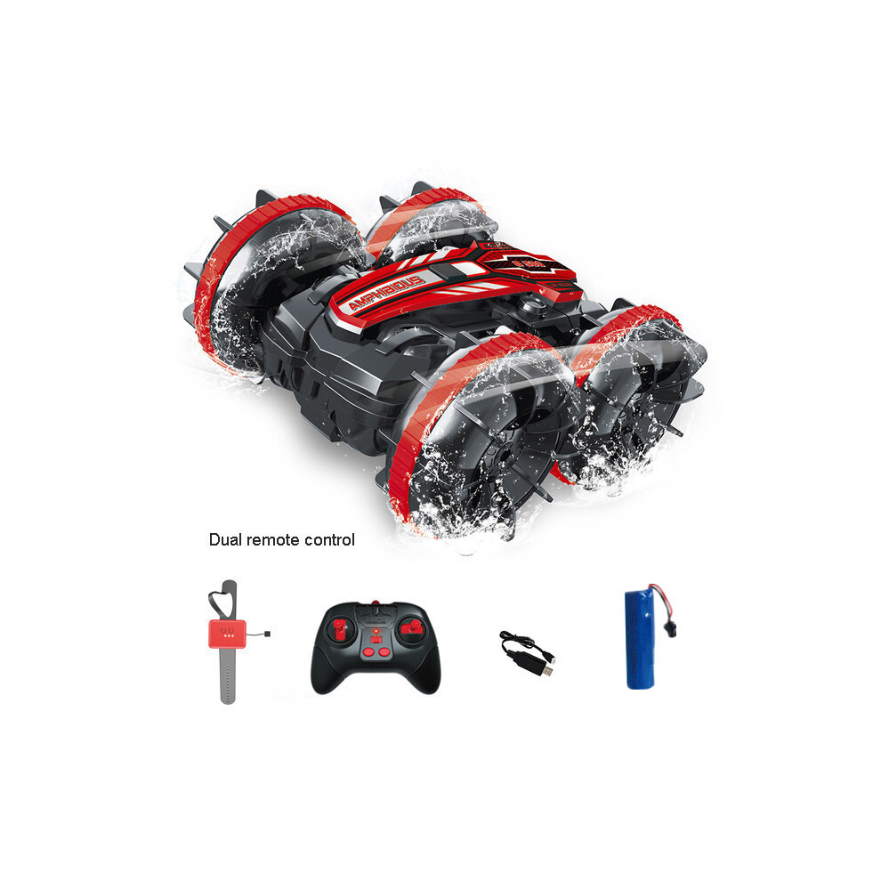 Maxpower (B500 B With Watch) 4Wd Off-Road Stunt Car 2.4G Amphibious 360 Rotating Double-Sided Driving Acrobatic Remote Control Car