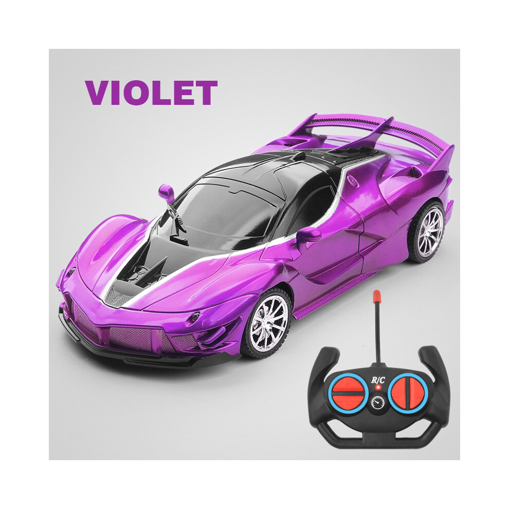Maxpower (Violet) 4Wd Rc Car 1:18 Simulation Remote Control Racing Cars With Lights Drift Truck Radio Controlled Off Road