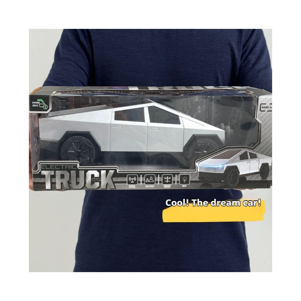 Maxpower (Remote Control Car) Hot Whells 1:12 Rc Cybertruck Offroad Station Wagon Batmobile Rc Car Simulation Pickup Truck Model Kids