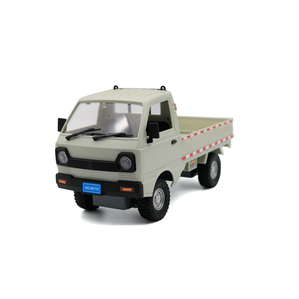 Maxpower (Single Row Truck) 1:16 Remote Control Simulation Trailer Rc Box Truck Cargo Truck Model Children Toy Moving Flatbed Truck