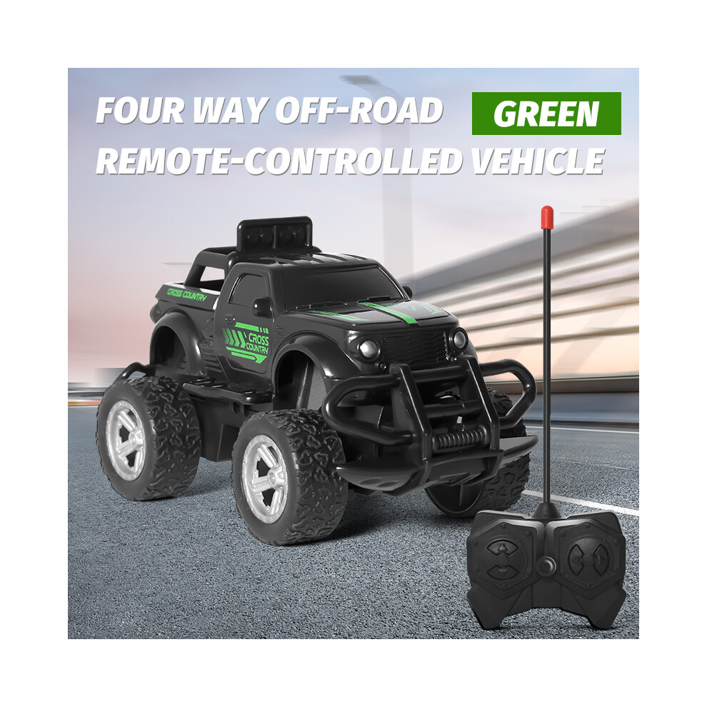 Maxpower (Green) Children's Toy Remote-Controlled Off-Road Vehicle Alloy Speed Four-Wheel Drive Climbing Four-Wheel Drive Green