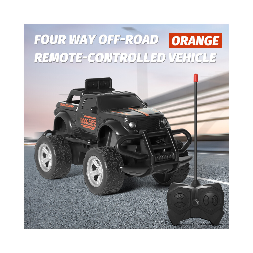 Maxpower (Orange) Children's Toy Remote-Controlled Off-Road Vehicle Alloy Speed Four-Wheel Drive Climbing Four-Wheel Drive Orange