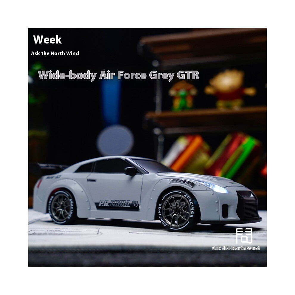 Maxpower (Gtr With Roadblock) 1/20 Scale 4Wd Remote Control Drift Car Rtr – High Performance Powerful Full Throttle Rc Vehicle With