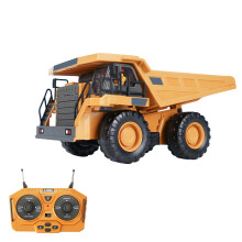 (RC Dump Truck) RC Excavator 1/20 2.4GHz 11CH RC Construction Truck Engineering Vehicles Educational Toys for Kids with