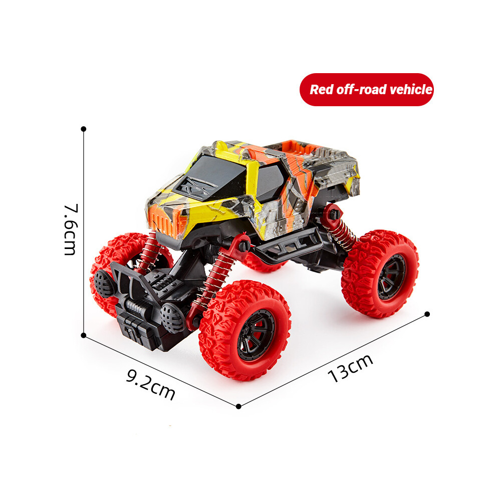 Maxpower (Red) Children's Toy Car High-Speed Off-Road Vehicle Outdoor Toy Off-Road Vehicle Model Inertia Climbing Stunt Red